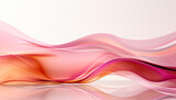 Fototapeta Kuchnia - Radiant Fusion Fluid Shapes and Abstract Pink Backgrounds