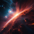 © Hung - Planets and galaxy, science fiction wallpaper. Beauty of deep space.