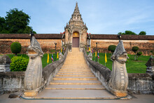 Wat Phra That Lampang Luang, An Important Buddhist Temple In The North, Is The Most Famous Temple In Lampang Province, Thailand.