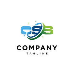 CSS clean logo icon vector template.eps