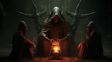 Poster - satanic cult