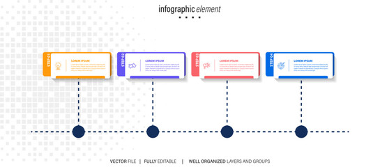Infographic design template with place for your data. Vector illustration.
