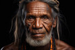 © Michael - Portrait of an old American Indian male with deep wrinkles