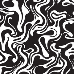 Abstract wave texture, black and white abstract texture, Vector Illustration, SVG