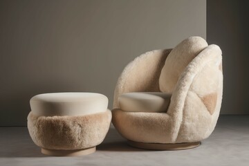Poster - Very soft chair. Generate Ai