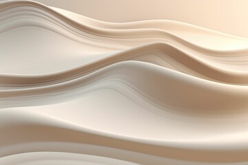 Silky textured water ripple light beige background, simple background, modern art style background, premium textured background