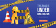 Under Construction Realistic Poster