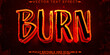 Fire text effect, editable flame and hell text style