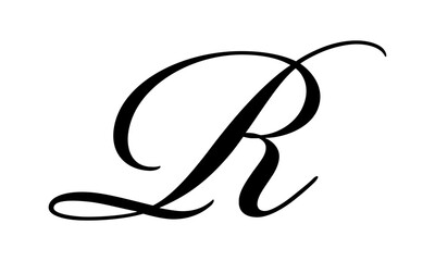 Wall Mural - Letter R logo design