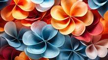 Pinwheels Turning Gently, Their Colors Blending In A Mesmerizing Dance