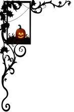 Halloween Border Frame Transparent Background