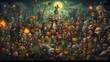 Halloween Wallpaper: Witch, Ghost, Zombie, Black Cat, Spiders