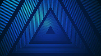 Wall Mural - dark blue simple abstract background with lines in a geometric style as the main element.