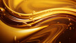 A Glistening Oil Drop in a Sea of Liquid Gold