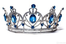 Path Sapphire Wedding Diamond Amonds Corona Queen Clipping Bride Royal White Crown Covered Beauty Blue Silver Pageant Isolated Tiara Concept Accessory Winner Stones Diva