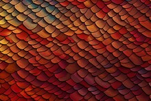 Skin Pattern Snake Shiny Background Background Backround Scale Reptile Skales Texture Pattern Rendered Red Scale Skin Gold Dragon Graphic 3d Animal Dragon Colours Fish Dragon Fish Three-dimensional