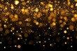 light background Falling night gold luxury magic particle glitter gold spark confetti background Background glistering Beautiful falling gold light sparkle light d particles golden falling abstract