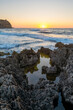 Eternal Moment at Capo Mannu: A Vertical Sunset in Sardinia