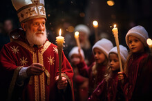 A Luminous Parade, Voices In Unison, Celebrating The Beloved Saint Of Winter