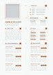 © Muhammad - Clean Modern Resume Vector Template, Minimalist resume cv template, Resume design template, cv design, multipurpose resume design