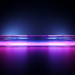 ultraviolet abstract light. diode tape, light line. violet and pink gradient. modern background neon