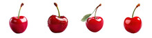 Isolated Black Cherry Transparent Background