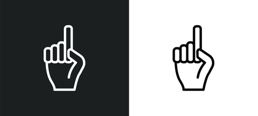 Sticker - one god icon isolated in white and black colors. one god outline vector icon from religion collection for web, mobile apps and ui.