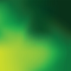Fototapete - Green gradient background. Blur pattern. Modern banner template design with space for your text. Vector illustration