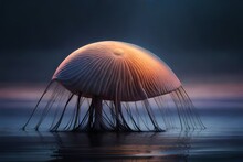 Jellyfish In The Sea