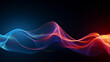 © AllistairBot/Peopleimages - AI - Multicolour geometric wave concept. Modern abstract wallpaper background design.