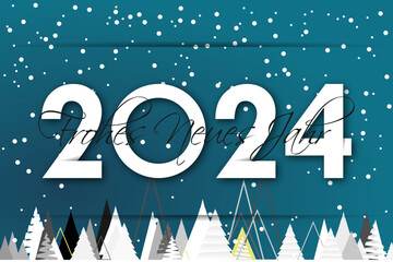 frohes neues jahr 2024