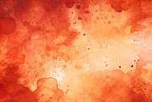 Abstract Cinnamon Watercolor Background