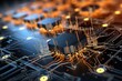 © kaleidoscope - Neural Networks on Silicon. AI generated