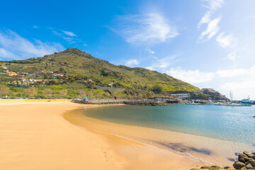 Sticker - Landscape with Machico bay, Madeira Island, Portugal