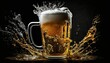 Cold Splash: A Refreshing Cup of Beer to Quench Your Thirst