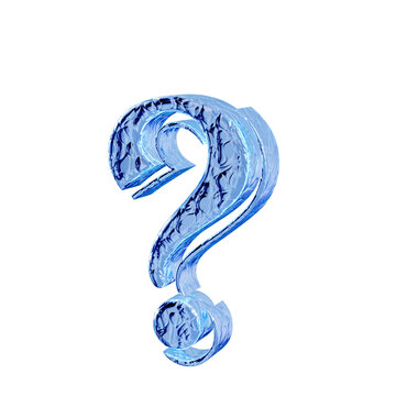 Fluted ice symbol right side view