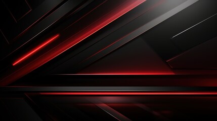 Wall Mural - Red abstract background with dynamic lines