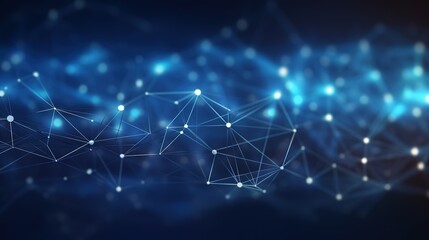 abstract blue background with stars