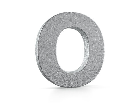 Foil letter O