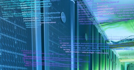 Poster - Animation of programming language over data server systems