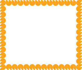 Sticker - Rectangle Geometric Frame Border Vector