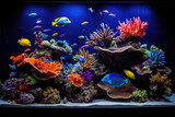 Fototapeta Do akwarium - Tropical fish aquarium
