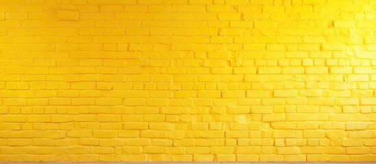 Aufkleber - Background of yellow brick wall