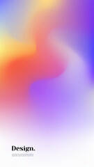 colorful vertical gradient background. social media frame vector illustration.