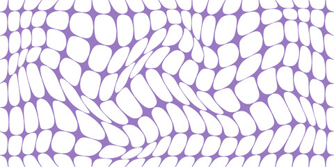 Y2k retro background. Cute checkerboard pattern. Psychedelic groovy wavy design. Funky 70s aesthetic wavy wallpaper.