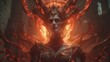the Queen of light working as Satan in Hell.Generative AI