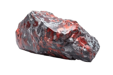 Wall Mural - Painite rare precious natural geological stone on a transparent background, png. AI generated.