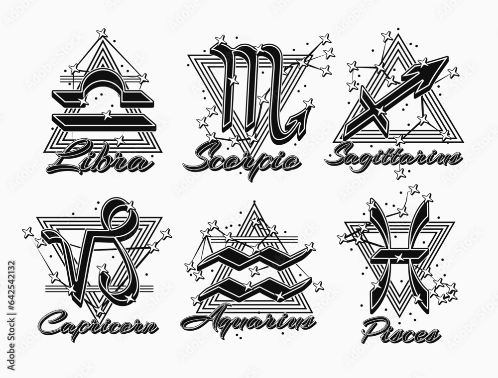 Libra Triangle Zodiac triangle - Horoscopeaz.com
