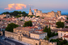 Avignon City's Old Town, Provence, France