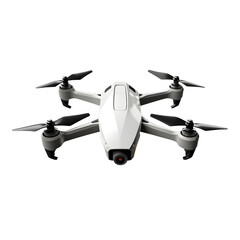 Modern Drone isolated on transparent background, Generative ai